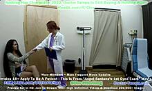 Doktor Tampas doma video svojho prvého gynekologického vyšetrenia s Angel Santanou