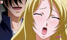 Profesor anime sensual menikmati ejakulasi di dalam pelatih perempuannya