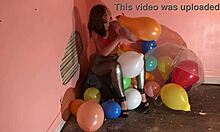 Uspokoj svoj fetiš s balónom, ktorý ti vyskočí v HD