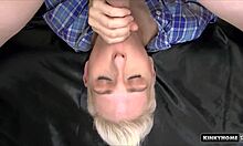 एक असली जोड़े द्वारा एक सुनहरे बालों वाली लड़की की योनि और मुंह को चोदने का होममेड पोर्न वीडियो