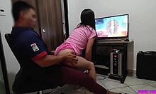 Cheating on me: my cousin must be sitting on my lap to play on my pc