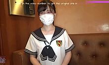 Mulher japonesa é fodida em vídeo amador
